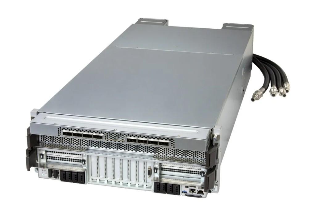 NOVA-AS-B300-LC B300 Liquid-Cooled AI Server Background